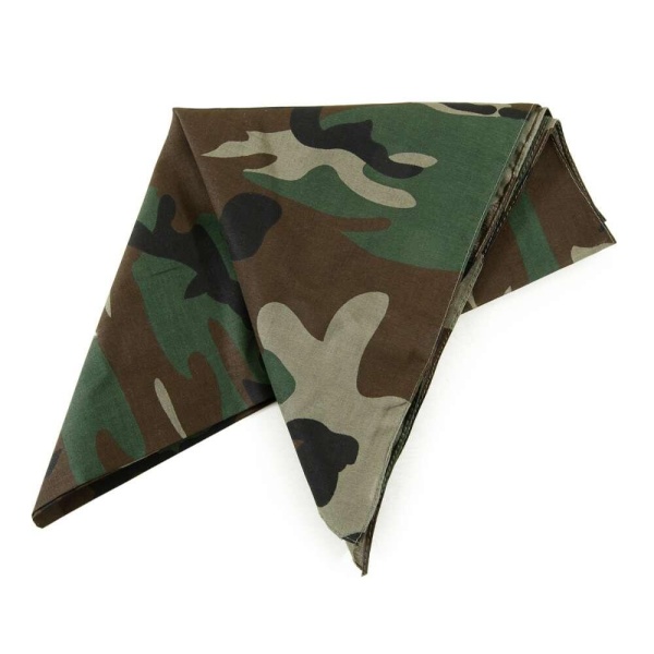 Bandana, Woodland camo - Bilde 2