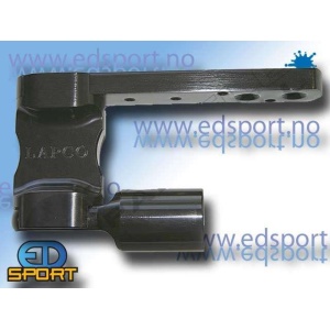 Lapco Drop Forward- 2 Hole Universal - Svart