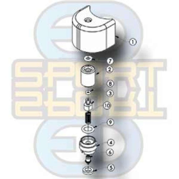 Tiberius, CO2 Valve Assy  (#45-3200) - Bilde 3