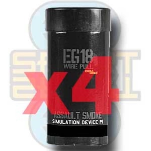 Røyk bombe, EG18 Assault, 4-pakk