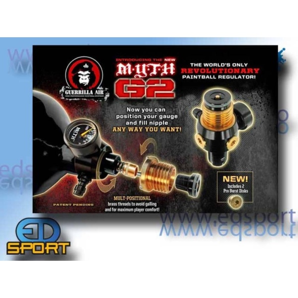 Regulator, 300 bar, Guerilla Myth G2 - Bilde 2
