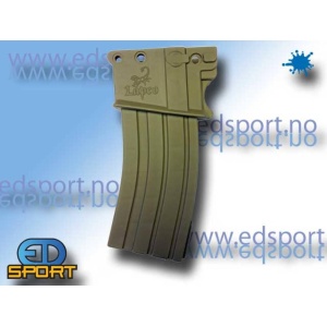 M4 Style Magazine for the Tippmann A5, Dark Earth