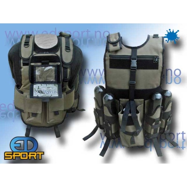 Flurry, Ultraback Emissary Paintball Vest - Hybrid - Bilde 2