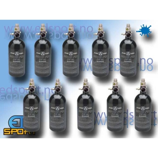 Utleiepakke, Luftsystem, 200 bar / 0,8 liter, 10 p