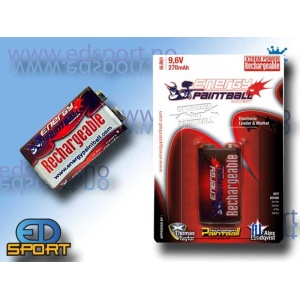 Batteri, Oppladbart, 9,6Volt