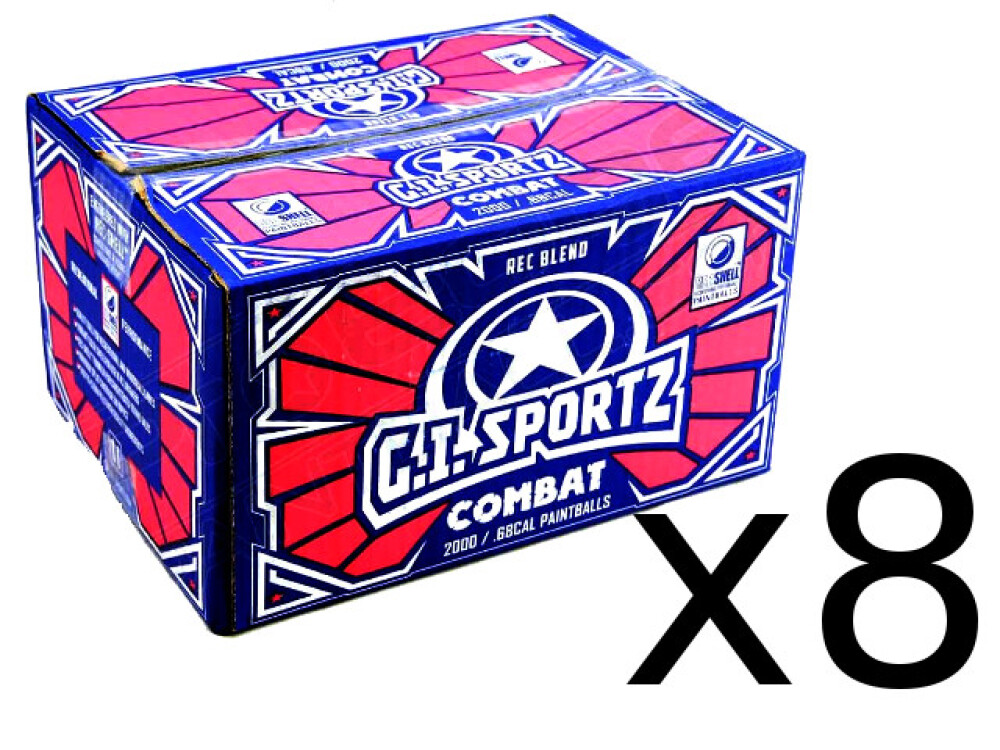 GI Sportz Combat, 8-pakk (inkl. frakt)