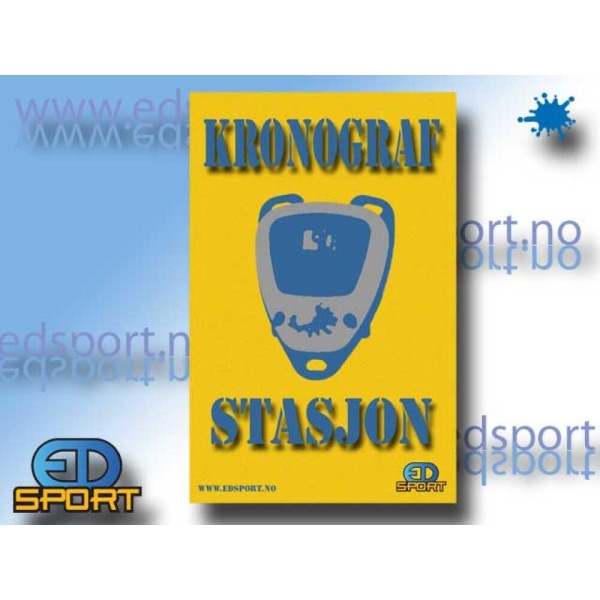 Skilt, Kronograf Stasjon - Bilde 2