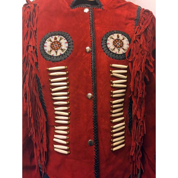 Indianer Jakke, Rød - Bilde 5