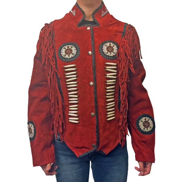 Indianer Jakke, Rød