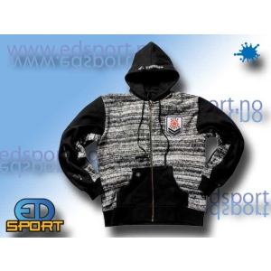 Hettejakke Pure Trash Svart / Grå