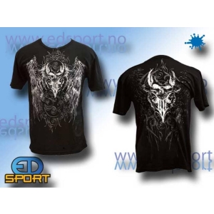 T-Skjorte Valken Black Skulls