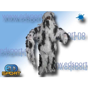 Ghillie snøkamo, 4-deler