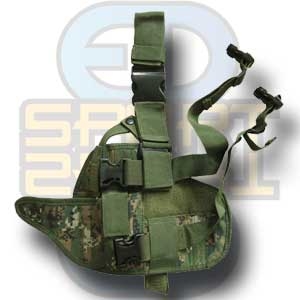 Pistolhylster, hoftemontering