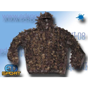 Ghillie kamodress 3-delt (løvdress)