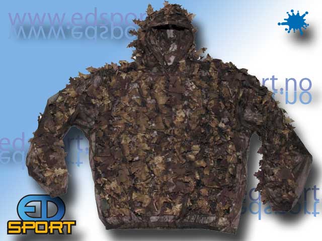 Ghillie kamodress 3-delt (løvdress)