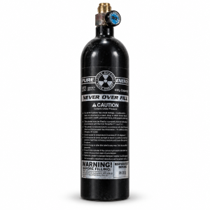 CO2 flaske, 12 oz, av/på ventil